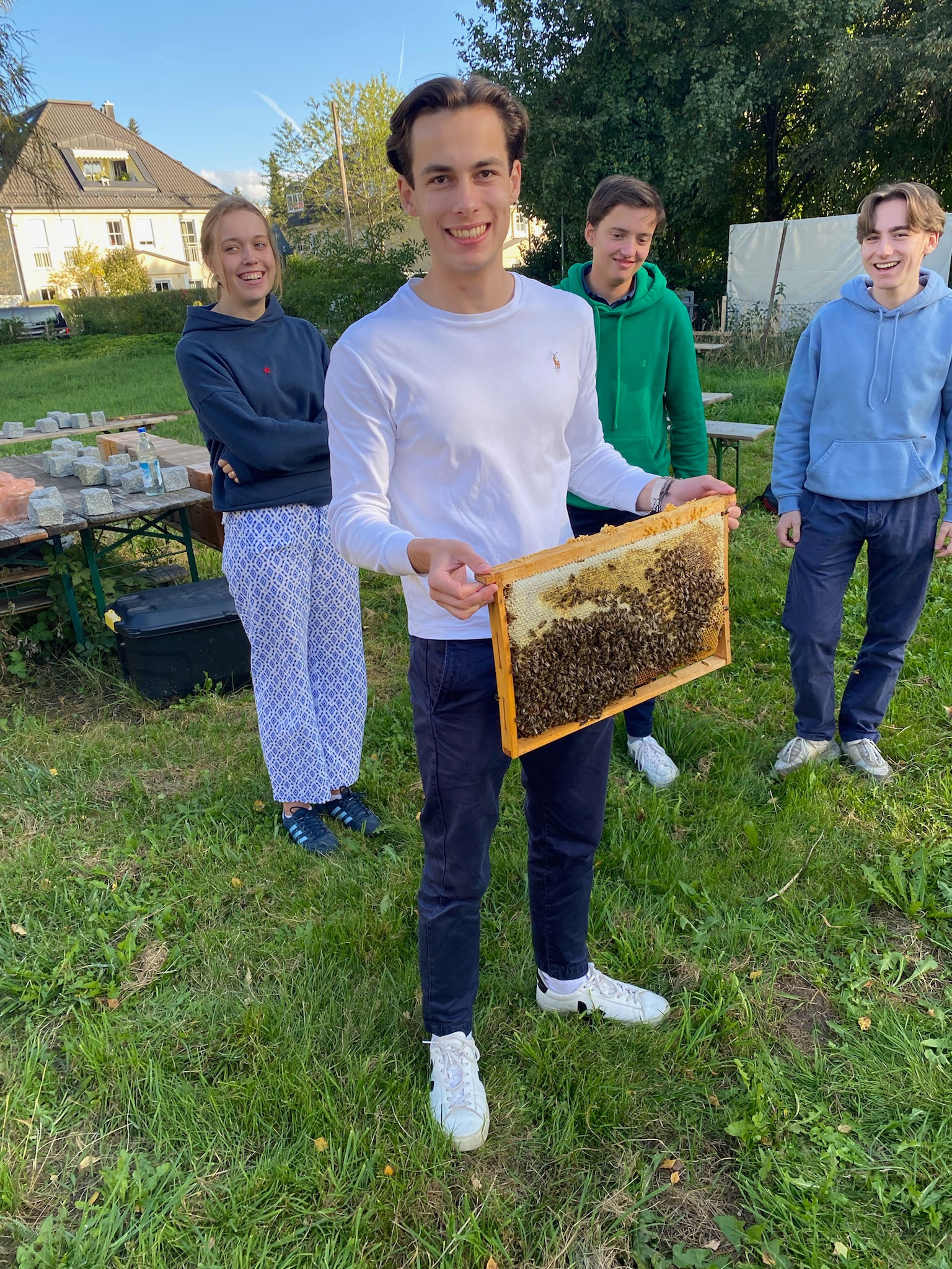 Eine Begegnung mit den Bienen